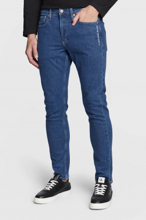 Blugi barbati - Blugi Calvin Klein Jeans Slim Tapered Fit,