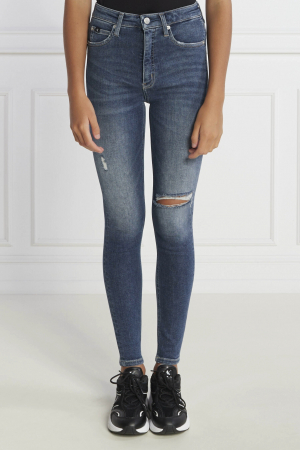 Blugi dama - Blugi dama Calvin Klein Jeans Super Skinny J20J221842
