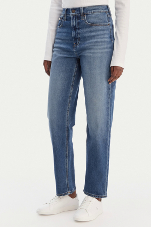 Calvin Klein LV047E907G Light Blue Denim Women’s High-Waisted Jeans [0]