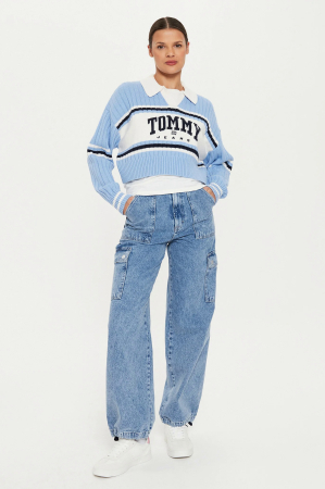 Blugi dama Tommy Jeans Claire Wide Leg DW0DW18176 [2]
