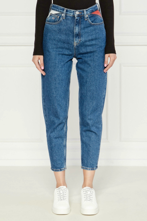 NOUTATI - Tommy Jeans Flag Mom Fit Women's Jeans DW0DW18572