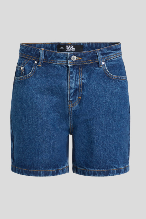 Toate Produsele - Blugi scurti dama din denim Karl Lagerfeld 24UW1105D24