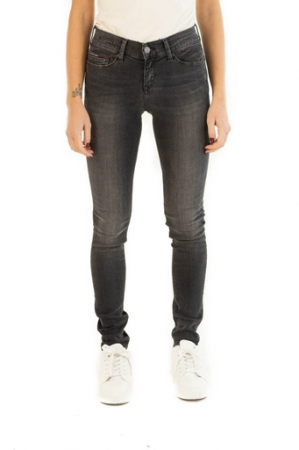 Blugi dama - Blugi skinny Tommy Jeans Nora Mid Rise DW0DW03485