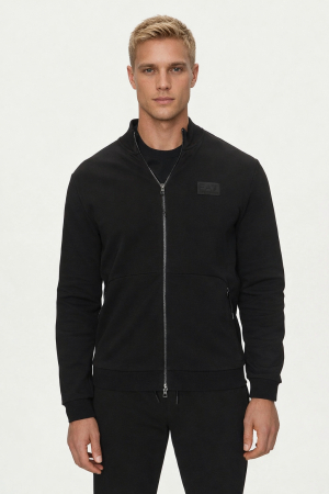 Bluze barbati - Bluza-Barbati-Emporio-Armani-7M000093-Fermoar-Dublu-Cursor-Fata