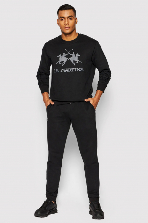 Sports sweatshirt with a scoop neck and logo print [2]