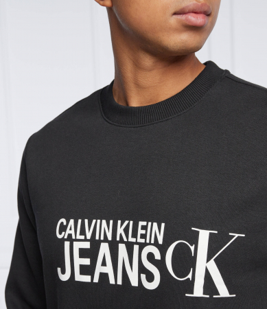Bluza sport Calvin Klein jeans din amestec de bumbac organic cu logo [4]