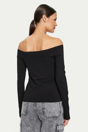 Bluza dama Tommy Jeans cu decolteu pe umeri si decupaj frontal DW0DW18437 [1]