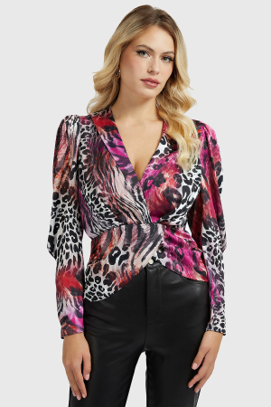NOUTATI - Bluza dama Guess petrecuta Lorenza W3RH62