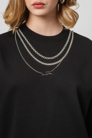 Bluza dama Karl Lagerfeld cu decolteu la baza gatului [5]