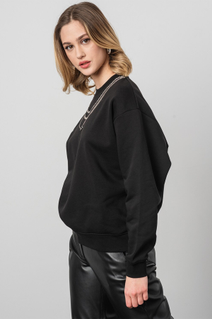 Bluza dama Karl Lagerfeld cu decolteu la baza gatului [4]