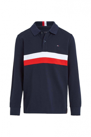 Bluza polo baieti Tommy Hilfiger KB0KB08656 [3]