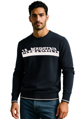 BARBATI - Bluza barbati La Martina LMH222MSW08NV