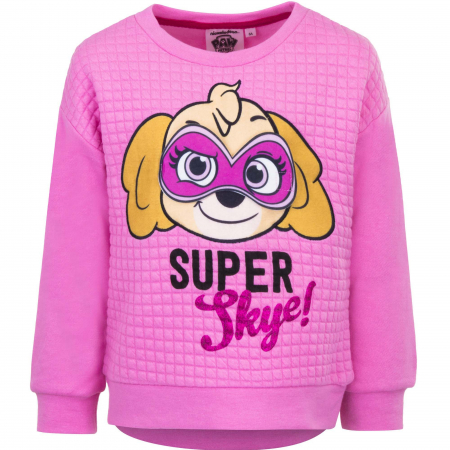 Bluze copii - Bluza Super Skye, Roz, 3 ani