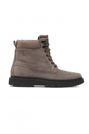 Ghete barbati - Bocanci de piele intoarsa Calvin Klein Jeans YM0YM00270