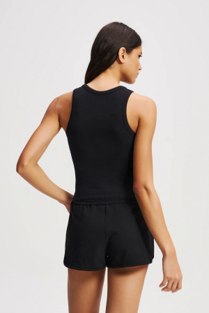 Karl Lagerfeld Women's Tank Top a3w44006999 Essential Logo [1]