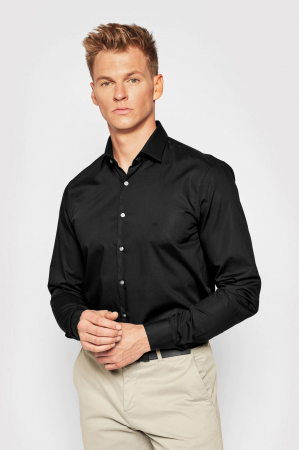 Toate Produsele - Camasa Calvin Klein 2ply Poplin Stretch Slim Shirt K10K103025