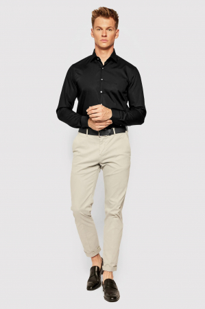 Camasa Calvin Klein 2ply Poplin Stretch Slim Shirt K10K103025 [2]