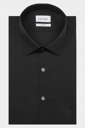 Camasa Calvin Klein 2ply Poplin Stretch Slim Shirt K10K103025 [4]