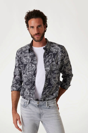 Camasi barbati - Guess Men's Shirt M5RH40