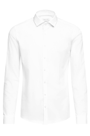 Camasa Calvin Klein 2ply Poplin Stretch Slim Shirt K10K103025 [3]