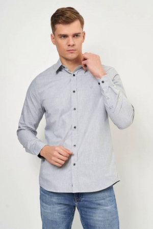 Camasi barbati - Camasa Calvin Klein Washed Dobby J30J319064