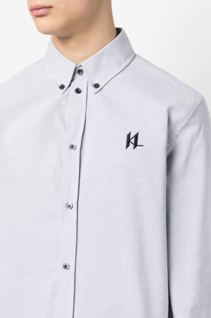 Camasa cu maneca lunga Karl Lagerfeld Monogram Oxford [3]