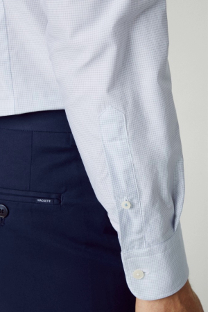 Hackett London Mini Squares Long Sleeve Shirt HM309653 [4]