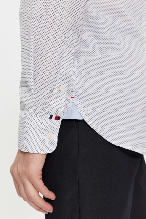 Camasa Tommy Hilfiger Flex Fitted cu imprimeu micro [4]