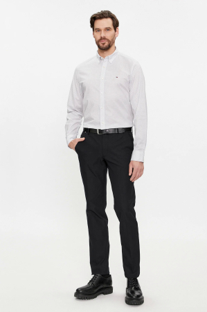 Camasa Tommy Hilfiger Flex Fitted cu imprimeu micro [2]