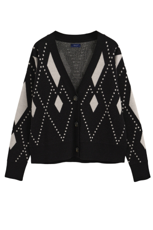 Cardigan Dama Gant 4805175 Elegant cu Nasturi [2]