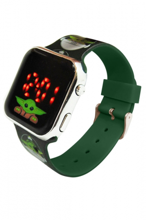 Ceas de mana copii led Star Wars Mandalorian Yoda [1]