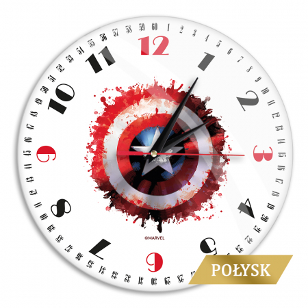 Toate Produsele - Ceas perete Captain America