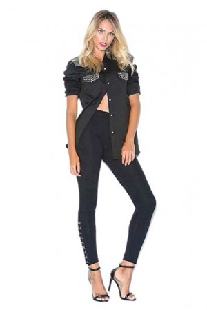 Colanti - Colanti dama  Jadea model 4171,Negru, marime L/XL