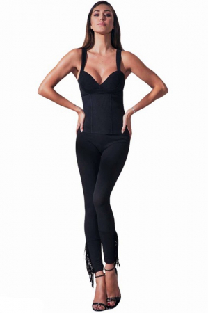 Colanti - Colanti dama  Jadea model 4172,Negru, marime S/M