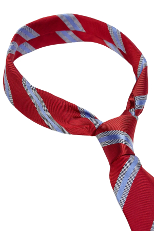 Cravata Tommy Hilfiger MW0MW39285 rosie cu dungi din matase eleganta [1]