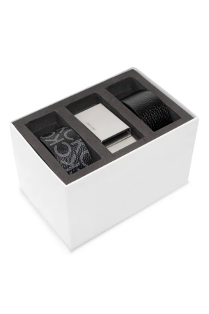 Accesorii Barbati - Curea barbati Calvin Klein Clean Plaque Belt Gs 2 Straps K50K507937