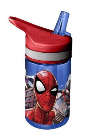 Cutie sandvis cu tacamuri si sticla de apa 400ml tritan Spiderman [1]