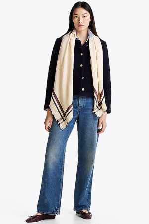 Tommy Hilfiger AW0AW17351 Women’s Scarf – Elegant Winter Scarf [1]