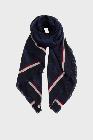 Esarfe si fulare dama - Fular Dama Tommy Hilfiger AW0AW17351 Scarf Elegant