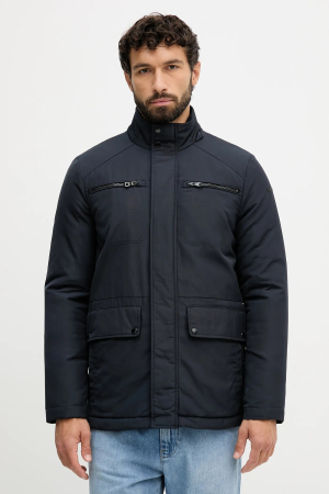 Geci si veste barbati - Geaca lunga barbati Geox Renny Field