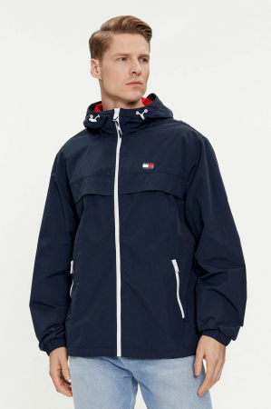 NOUTATI - Jacheta barbati Tommy Jeans cu gluga si logo