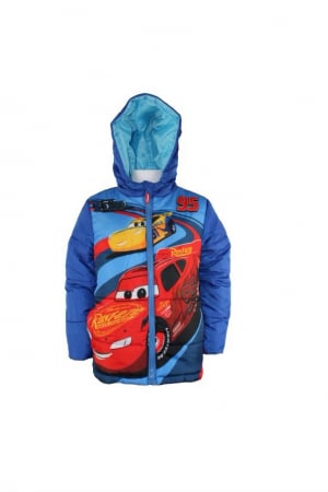 Geci si veste copii - Geaca copii Disney Cars,Albastru,  128 CM,8 ani