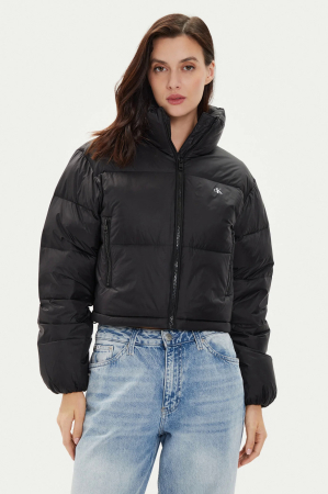 Geci si Veste dama - Calvin Klein Jeans J20J223577 Women’s Cropped Down Puffer Jacket
