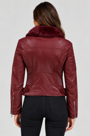 Guess W5BL35 Women's Biker Jacket [1]