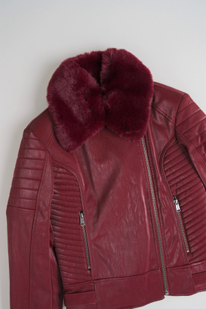 Guess W5BL35 Women's Biker Jacket [4]