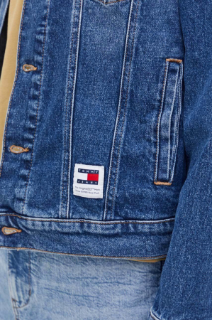 Geaca de blugi Tommy Jeans din denim de tranzitie [4]