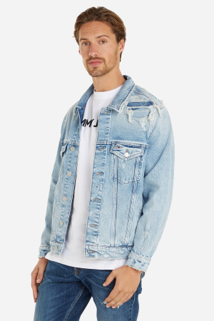 NOUTATI - Tommy Jeans Ryan Regular Trucker Denim Jacket DM0DM19356