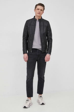 Geaca de piele Michael Kors CF98CF17KS [4]