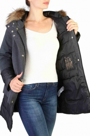 Geaca lunga cu gluga Yes zee [2]