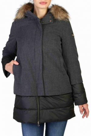 Geci si Veste dama - Geaca lunga cu gluga Yes zee